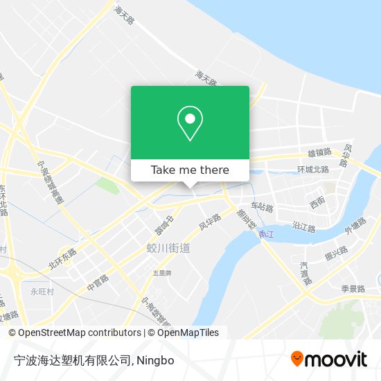 宁波海达塑机有限公司 map