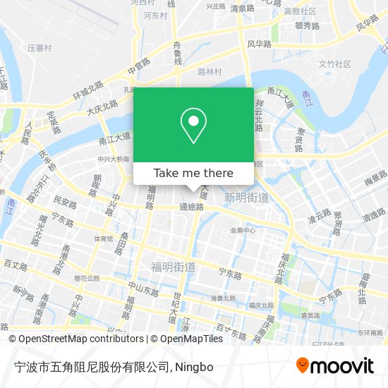 宁波市五角阻尼股份有限公司 map