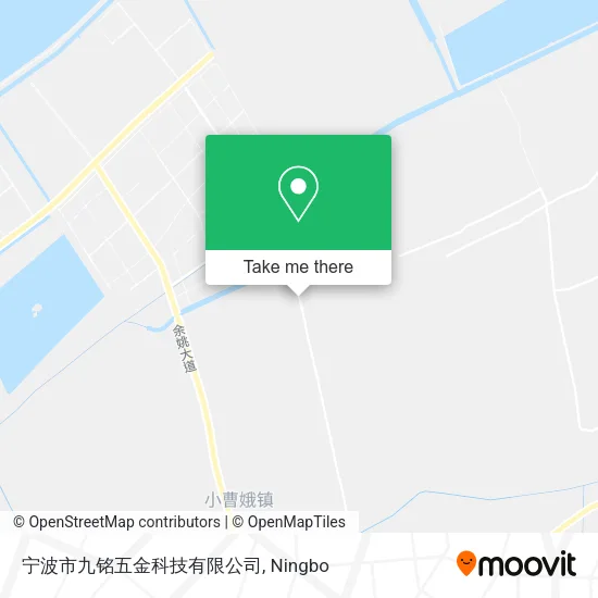 宁波市九铭五金科技有限公司 map
