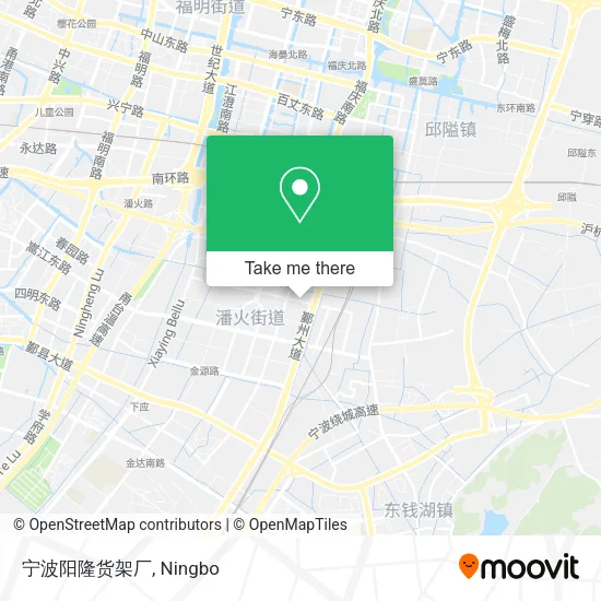 宁波阳隆货架厂 map