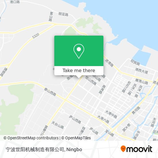 宁波世阳机械制造有限公司 map