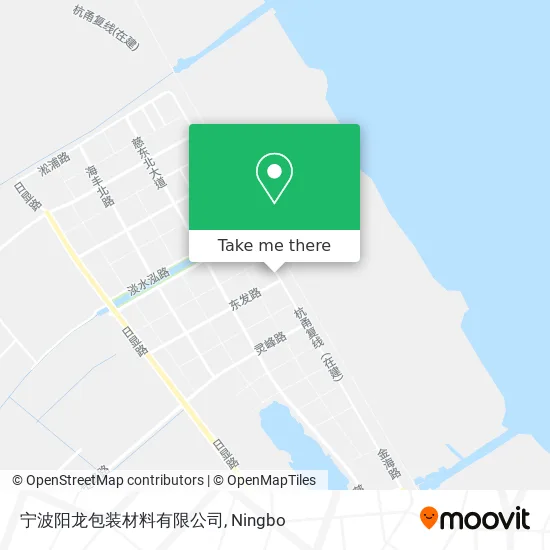 宁波阳龙包装材料有限公司 map