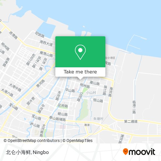 北仑小海鲜 map