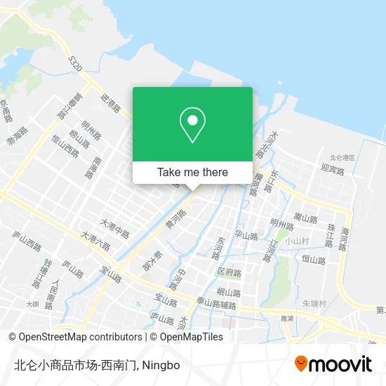 北仑小商品市场-西南门 map