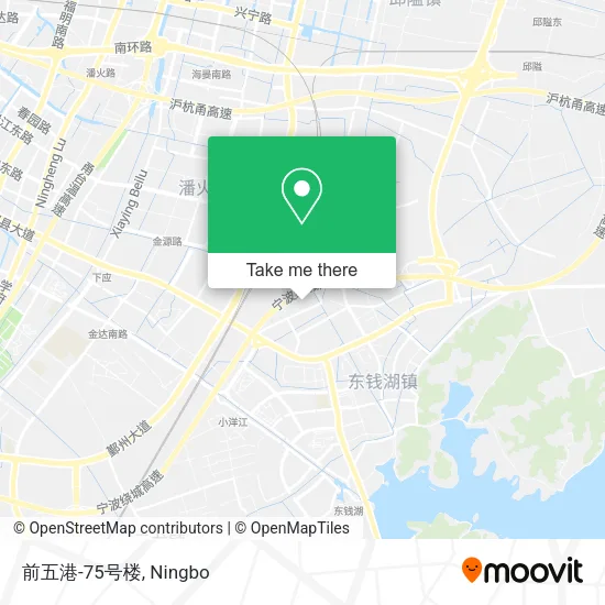 前五港-75号楼 map