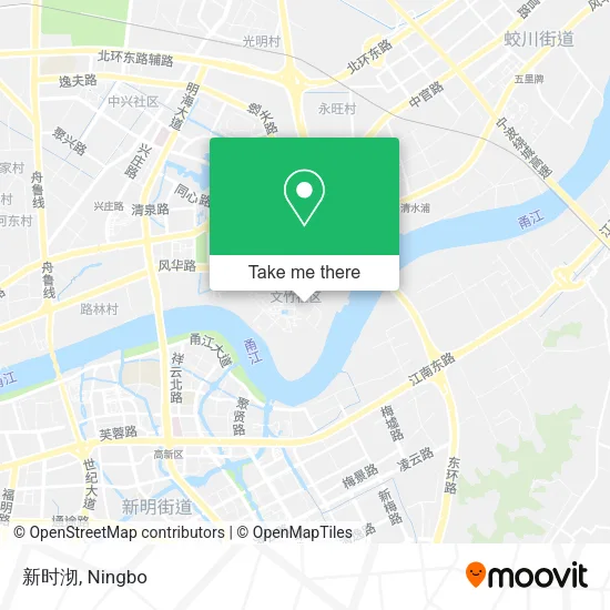 新时沏 map