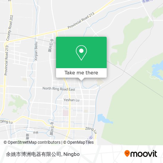 余姚市博洲电器有限公司 map