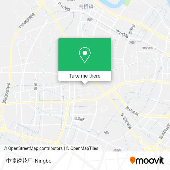 中瀛绣花厂 map