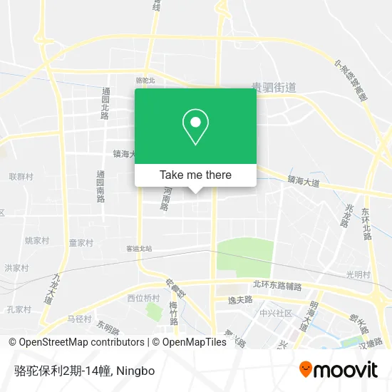 骆驼保利2期-14幢 map