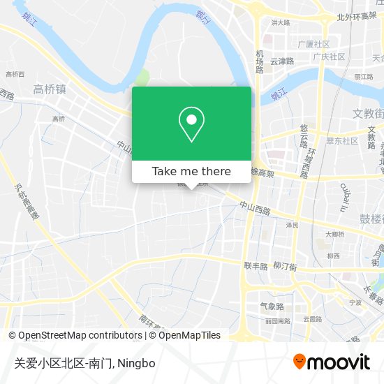 关爱小区北区-南门 map