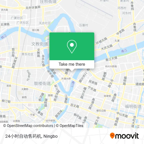 24小时自动售药机 map