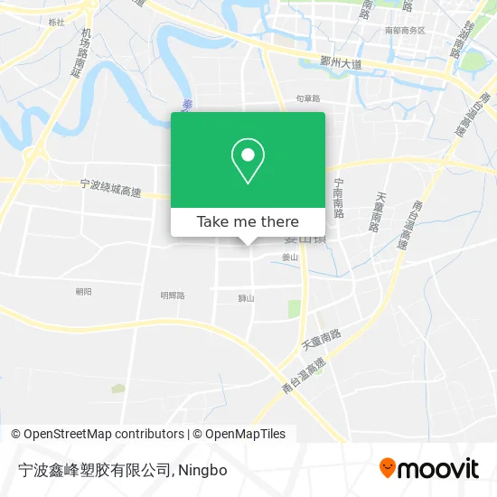 宁波鑫峰塑胶有限公司 map