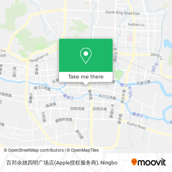 百邦余姚四明广场店(Apple授权服务商) map