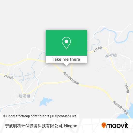 宁波明科环保设备科技有限公司 map
