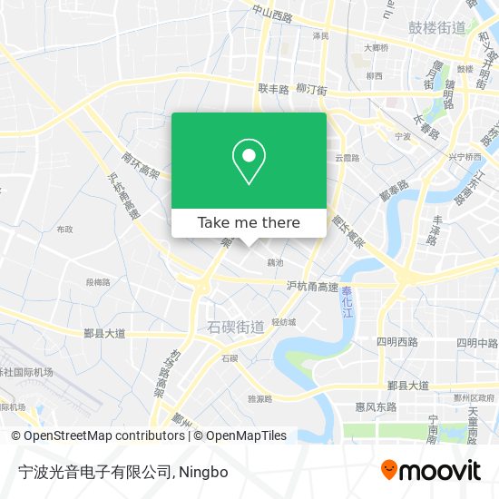 宁波光音电子有限公司 map