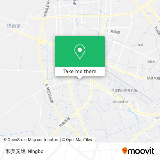 和美宾馆 map