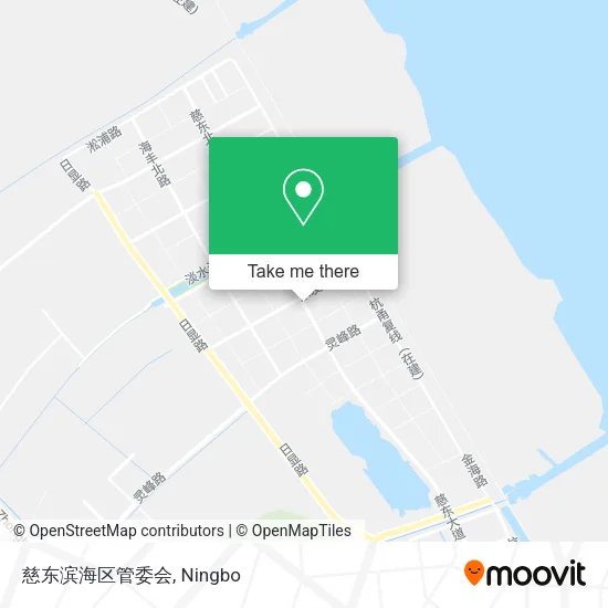 慈东滨海区管委会 map