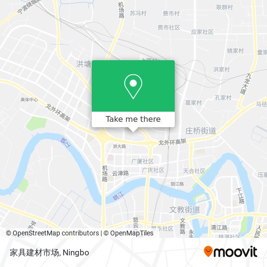 家具建材市场 map