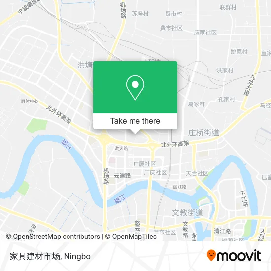 家具建材市场 map