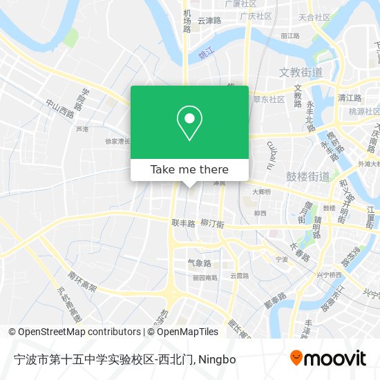 宁波市第十五中学实验校区-西北门 map