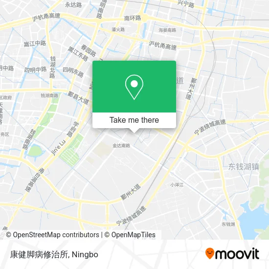 康健脚病修治所 map