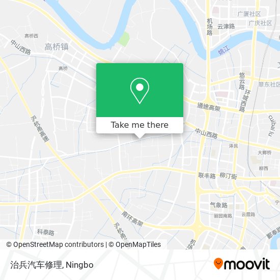 治兵汽车修理 map