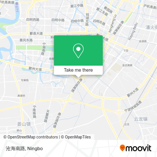 沧海南路 map