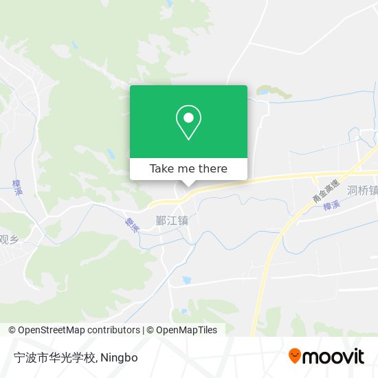宁波市华光学校 map