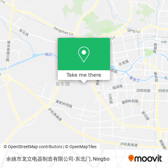 余姚市龙立电器制造有限公司-东北门 map