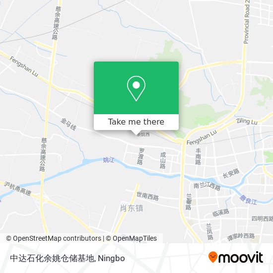 中达石化余姚仓储基地 map