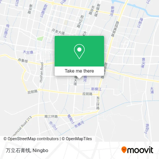 万立石膏线 map