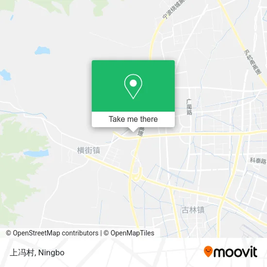 上冯村 map