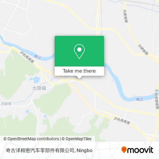 奇古泽精密汽车零部件有限公司 map