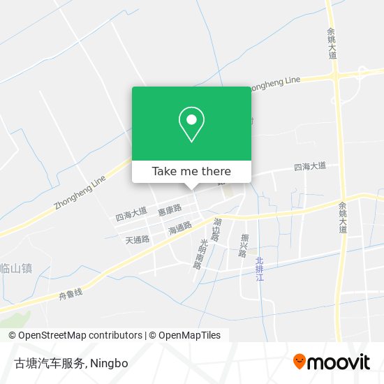 古塘汽车服务 map