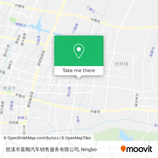 慈溪市嘉顺汽车销售服务有限公司 map