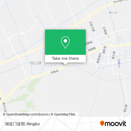 湖堤门诊部 map