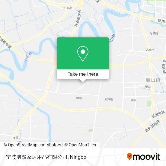 宁波洁然家居用品有限公司 map