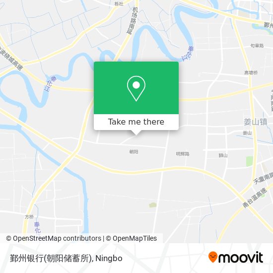 鄞州银行(朝阳储蓄所) map