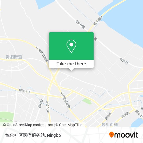 炼化社区医疗服务站 map