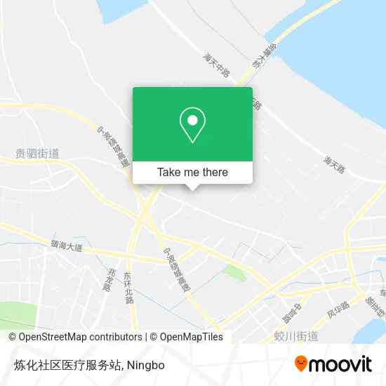 炼化社区医疗服务站 map