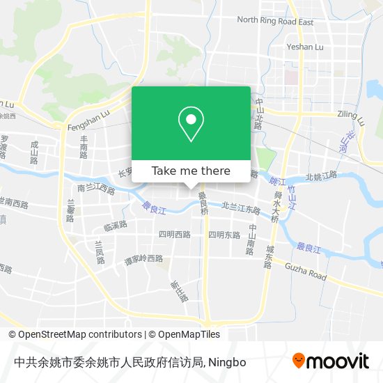 中共余姚市委余姚市人民政府信访局 map