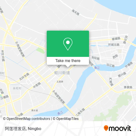 阿莲理发店 map