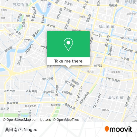 桑田南路 map