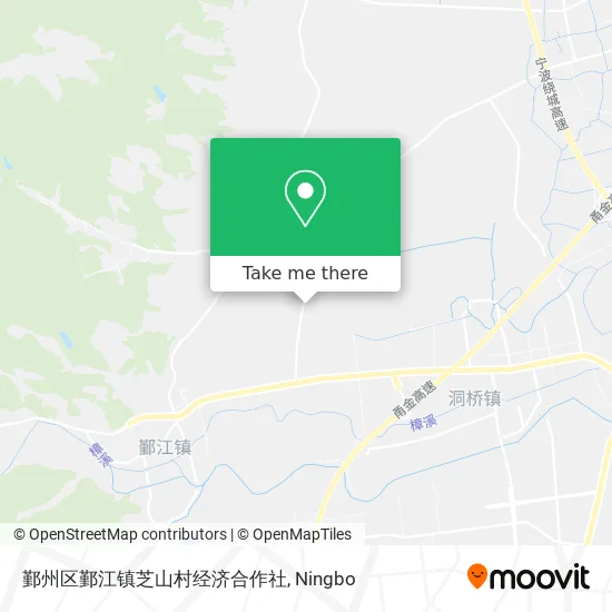鄞州区鄞江镇芝山村经济合作社 map