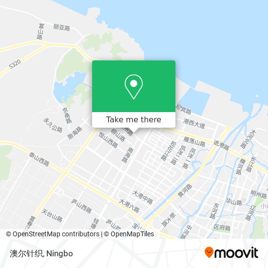 澳尔针织 map