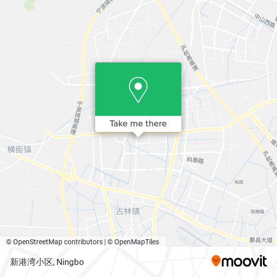 新港湾小区 map