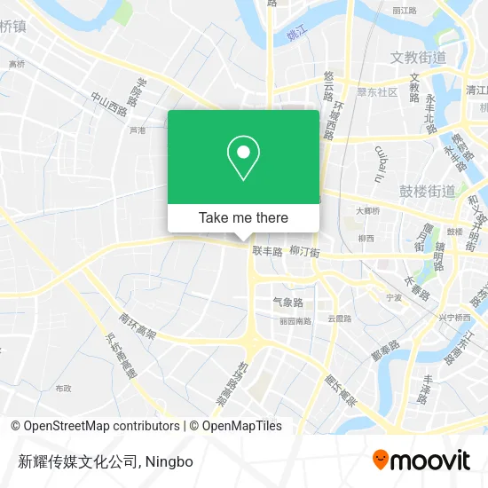 新耀传媒文化公司 map