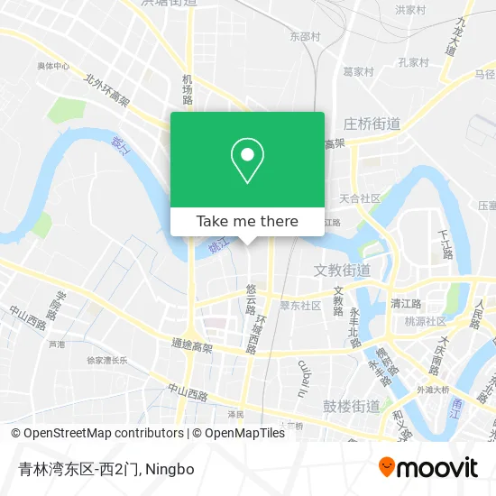 青林湾东区-西2门 map