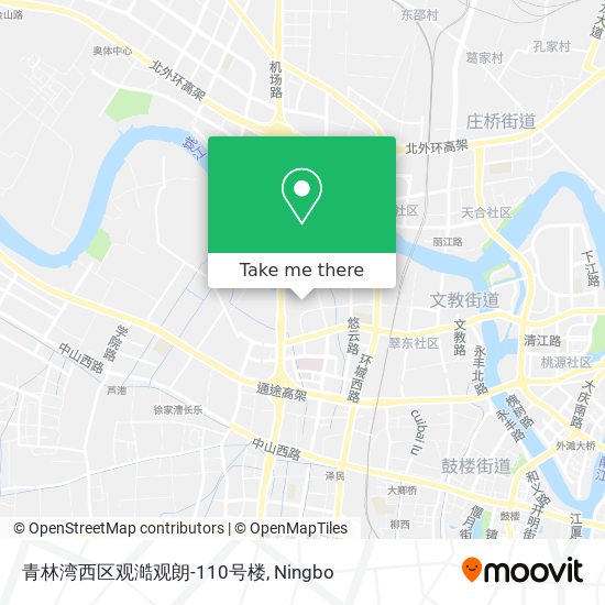 青林湾西区观澔观朗-110号楼 map
