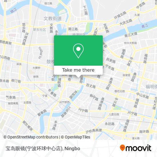 宝岛眼镜(宁波环球中心店) map